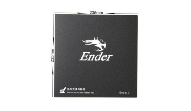 Print Table Sticker, Creality Ender 3, 3D-printerile 235 x 235