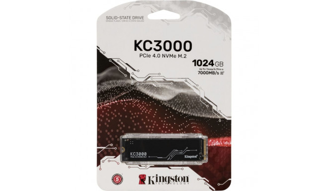 Kingston KC3000 M.2 Pcie 4.0 NVMe 1TB