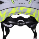 CASCO ACTIV 2 SILVER-NEON helmet M 56-58