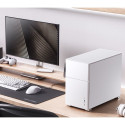 Jonsbo D31 Micro-ATX Case, Tempered Glass - white