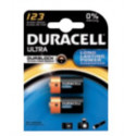 Duracell battery CR123A 2pcs