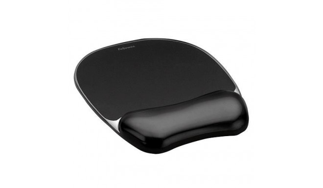 Fellowes MOUSE PAD CRYSTAL GEL/BLACK 9112101