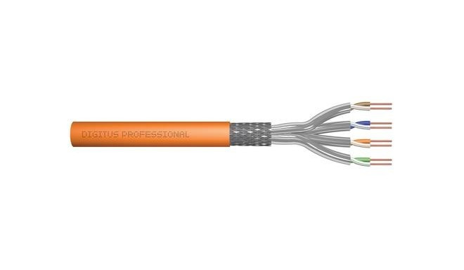 Digitus Cat.7 S/FTP installation cable, 1000 m, simplex, Dca