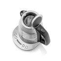 Eta ETA915390000 electric kettle 1.5 L 2200 W Black, Stainless steel, Transparent