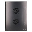 Extralink Rackmount cabinet 6U 600x450 Black wall mounted