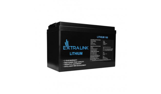 Extralink Accumulator LiFePO4 160AH 12.8V, BMS