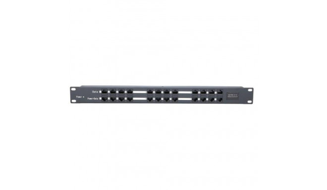 Extralink PoE Injector 12 Port 12x 100Mb/s RJ45, Rackmount