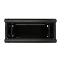 Extralink Rackmount cabinet 4U 600x450 Black wall mounted