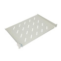 Extralink Shelf 1U 300mm Gray 19&quot;, for wall cabinets