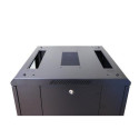 Extralink Rackmount cabinet 27U 600x600 Black standing