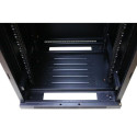 Extralink Rackmount cabinet 22U 600x600 Black standing