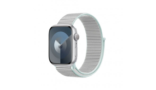 Crong Nylon - Pasek sportowy do Apple Watch 38/40/41/42 mm (Pastel Grey)
