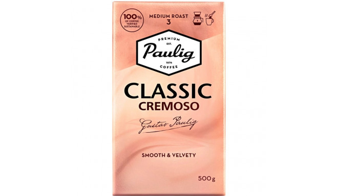 Ground coffee PAULIG Classic Cremoso 500g