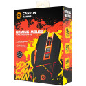 CANYON mouse Hazard GM-6 LED Wired Black Orange