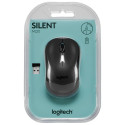Logitech mouse M220 Silent, black