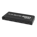 QOLTEC 51798 Active HDMI Splitter 4 x HDMI 4K x 2K / 3.4Gb/s