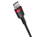 BASEUS cable Type C to Type C PD 5A 100W Cafule 2 pcs 2 m black red and black gray