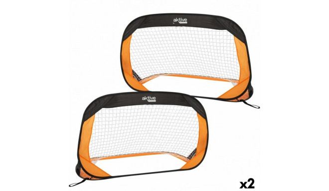 Komplektis 2 jalgpalliväravat Aktive 120 x 80 x 80 cm (2 Ühikut)