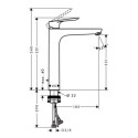 Hansgrohe Logis E Single lever basin mixer 230 71162000