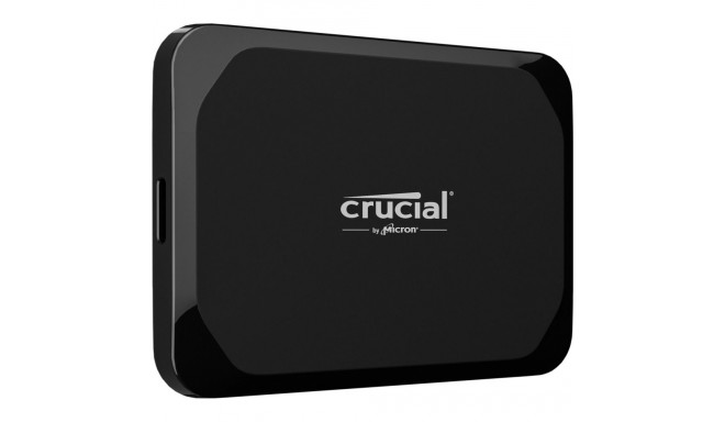 Crucial X9 Portable SSD 2 TB, External SSD (black, USB-C 3.2 Gen 2 (10 Gbit/s))