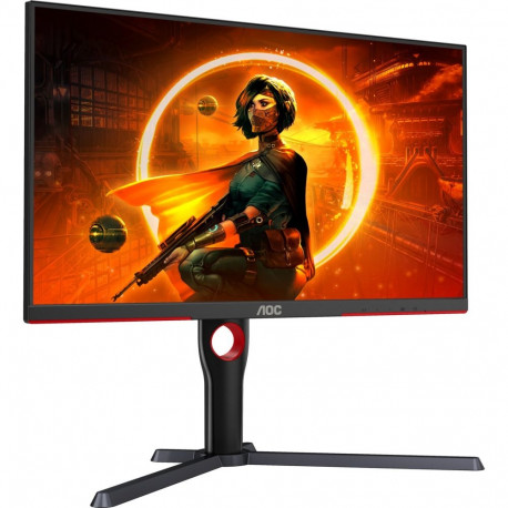 AGON monitor Q27G3XMN/BK 69cm (27 Zoll) QHD VA Adaptive-Sync 180Hz paneel, must/punane
