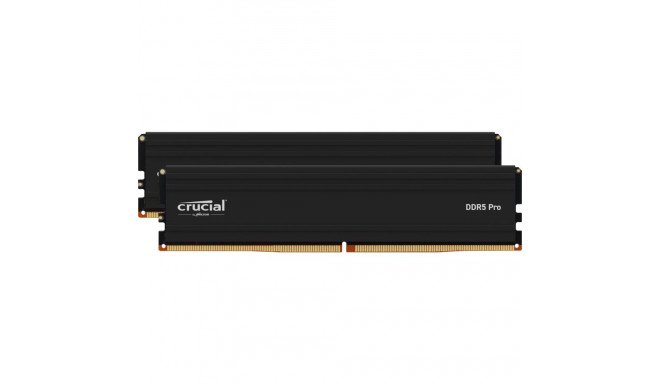 Crucial DIMM 32 GB DDR5-5600 (2x 16 GB) dual kit, RAM (black, CP2K16G56C46U5, PRO)