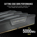 Corsair 32 GB DDR5-6400 Kit, memory (black, CMK32GX5M2B6400C36, Vengeance)