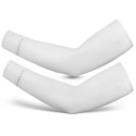 Rockbros XT9002W cycling sleeves - white (2 pcs.)