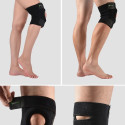 Rockbros LF1106L sports protector for patella and knee joint, size L - black (2 pcs.)