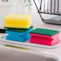 Scouring sponge with concavity 5 pcs in pack YORK