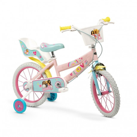 laste jalgratas 16" Barbie Toimsa 1465 roosa