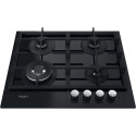 Whirlpool AKTL 629/NB1 hob Black Built-in 59 cm Gas 4 zone(s)