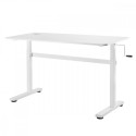 Sit stand manual desk Ergo-Office ER0401W