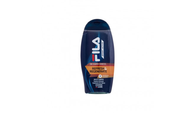 Fila Sport Active Refresh & Regenerate 2in1 Shampoo + Shower Gel (250ml)