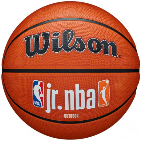 Piłka koszykowa Wilson JR NBA Logo Auth Outdoor pomarańczowa WZ3011801XB7 7