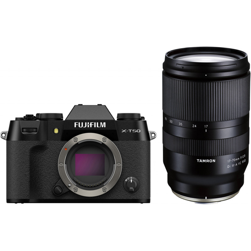 Fujifilm X-T50 + Tamron 17-70mm, must