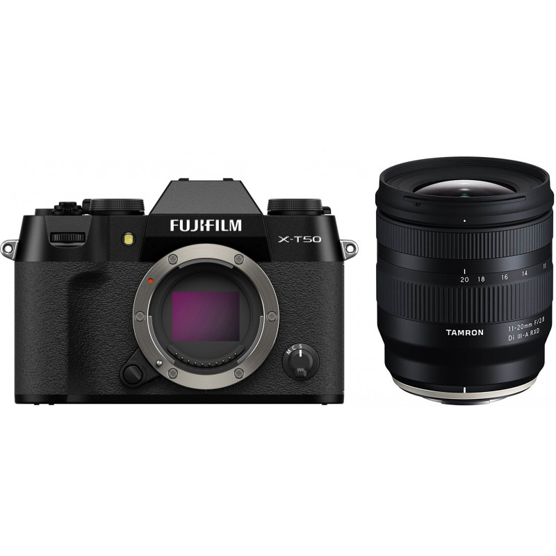 Fujifilm X-T50 + Tamron 11-20mm, must