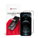 Forcell kaitseklaas Flexible Nano Glass 5D iPhone 12 Pro Max, must