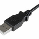 USB-kaabel-Mikro USB Startech USBAUB50CMRA         Must