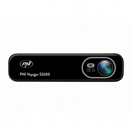 Auto DVR kaamera PNI Voyager S2600 WiFi, 4K Ultra HD, GPS, ilma ekraanita, parkimisjälgimise funktsi