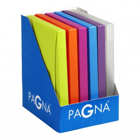 Mapp A4, 250x325x30 mm PP plast, assortii, Pagna