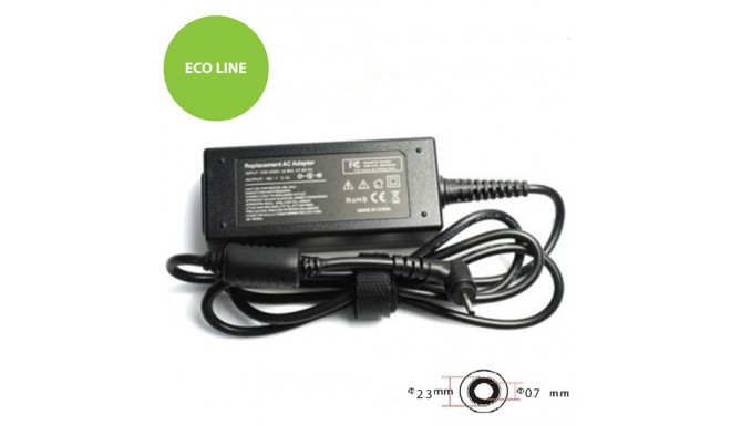 Laptop Power Adapter ASUS 40W: 19V, 2.1A