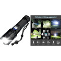 Flashlight 100000lm, LED, IPX7