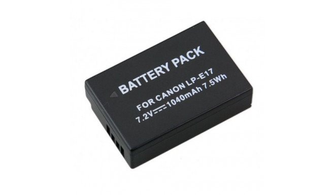 Replacement Battery Canon LP-E17 (without Chip), 1040mAh