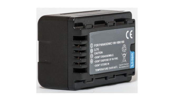 Replacement Battery Panasonic VW-VBK180, 1790mAh