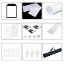 Photo Box with LED Light, 200x120x80cm