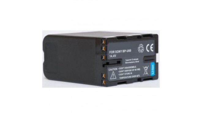 Replacement Battery Sony BP-U60, 5200mAh