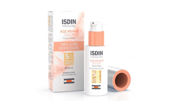 ISDIN FOTOULTRA AGE REPAIR FUSION WATER COLOR CREMA SPF50 TRIPLE ACCION 50ML