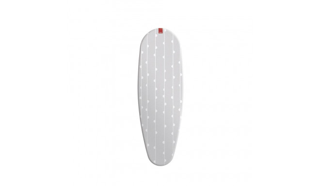 Double-sided ironing board cover with Rayen puller