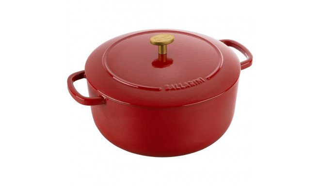 Ballarini Bellamonte ümmargune malmpott - 4 l, punane